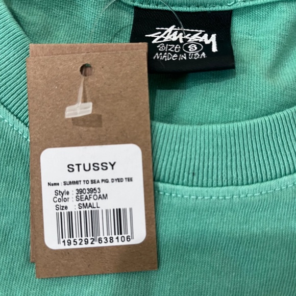 NWT Stussy x Heal the Bay Sold Out T-Shirt, Green Small - Picture 6 of 6